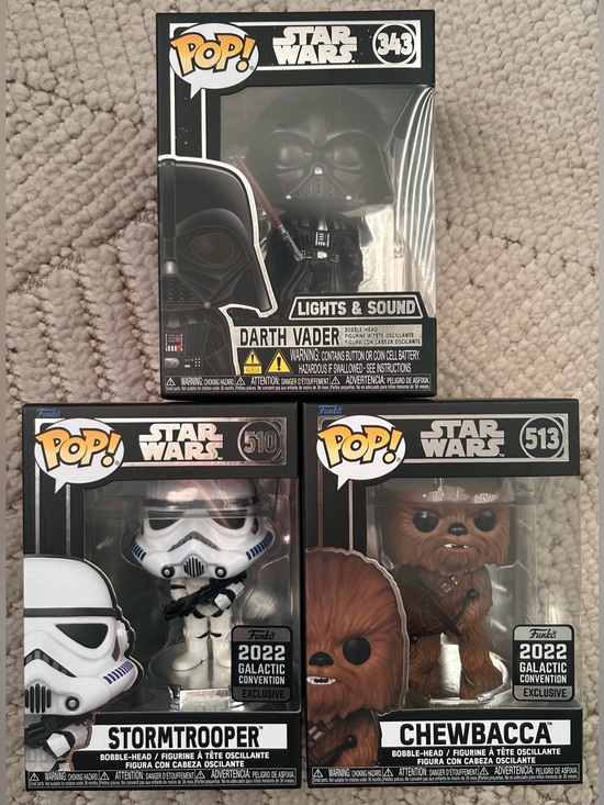 Funko Other - Funko! 3 set! Galactic Convention 2022 Exclusive